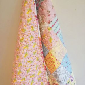 Miniature Floral Baby Patchwork Quilt